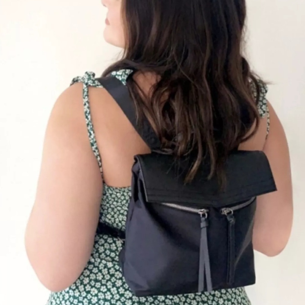 Botkier‎ NY-Trigger Mini Backpack in Black.